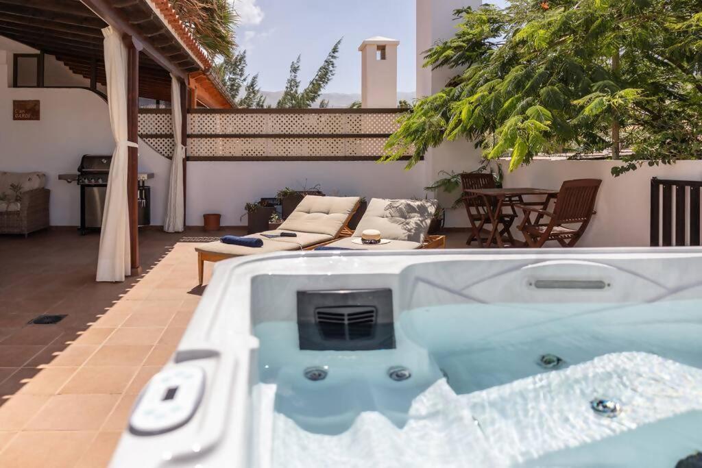 Villa Garoe Puerto de las Nieves Eksteriør billede