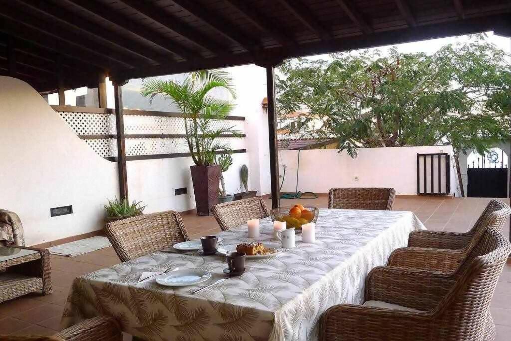 Villa Garoe Puerto de las Nieves Eksteriør billede